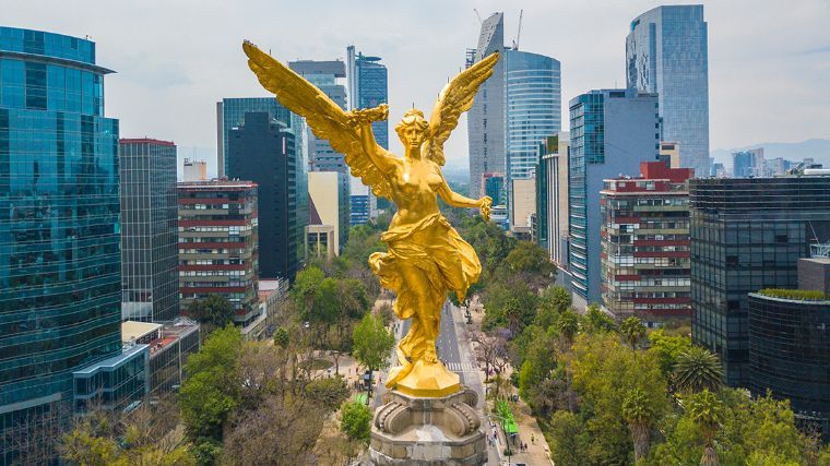 El Ángel de la Independencia, (Foto: Shutterstock).